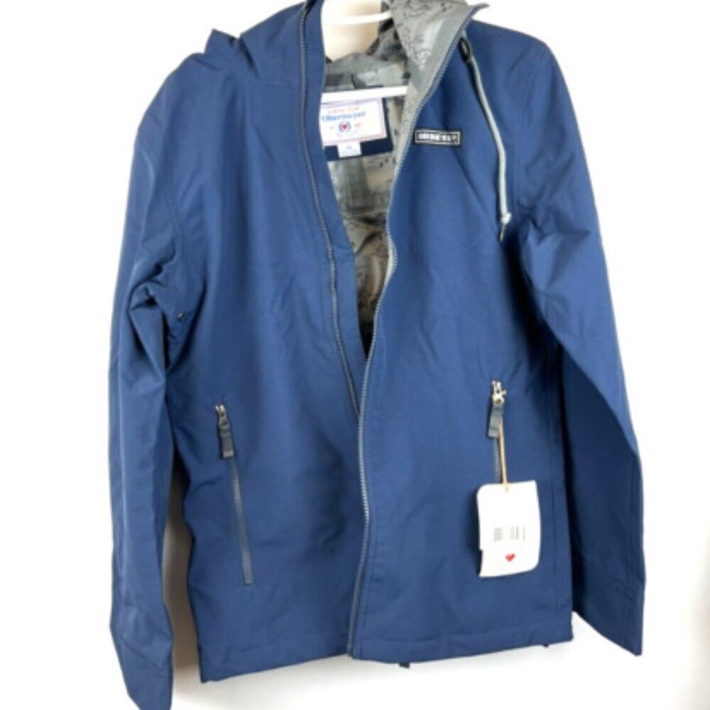 Obermeyer Mens No 4 Shell Jacket Blue Size X-Small